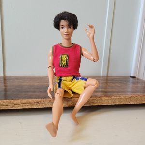 1999 Mattel Inc. River My Scene Doll Jammin in Jamaica